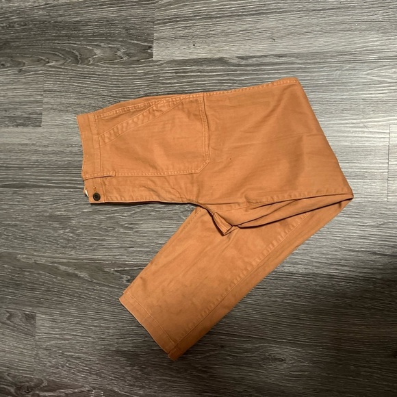Madewell Tan High Rise Jeans - Picture 3 of 16